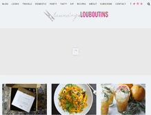 Tablet Screenshot of laundryinlouboutins.com